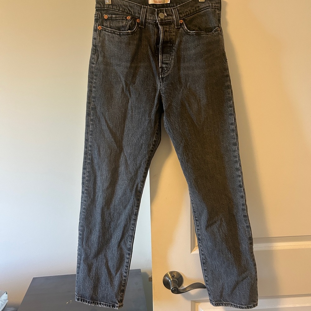 Levi's Black High Rise Jeans